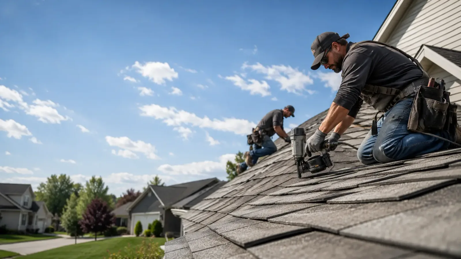 Storm Damage Roof Repair in Taylorville, IL near me